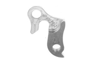 META CNC DERAILLEUR HANGER  - Model 12, Material 6061 T651 Aviation Aluminium, CNC Machined, Silver, Merida, Fuji, Schwinn, Jamis , etc