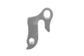 META CNC DERAILLEUR HANGER  - Model 12, Material 6061 T651 Aviation Aluminium, CNC Machined, Silver, Merida, Fuji, Schwinn, Jamis , etc