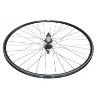 WHEEL  29er/700c  Alex DA-22 D/W Rim W/msw, Novatec Sealed 8/11 Speed Q/R Hub, Mach1 Spokes, REAR.  BLACK with SILVER Spokes   (Matching Front 94903)