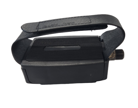 PEDALS  1/2" Exercise Bike, Velcro Straps, BLACK