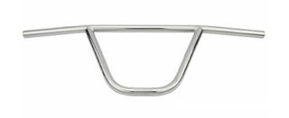 HANDLE BAR. BMX  GT COPY STEEL CP (185mm Rise - 645mm Width)