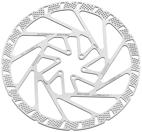 TRP 220mm RACE ROTOR - 2.3mm Thick, 6 Bolt, (With Rust-Blocker Treatment) - High Heat Dispersion and Tolerance