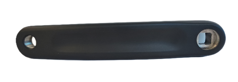 175mm - Left Square Taper Crank Arm - 90&deg; & 32mm Offset - Matt Black, Alloy