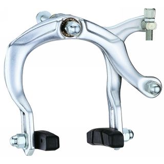 BRAKE - Tektro BMX Caliper Brake, 65-84mm Reach, Nutted, SILVER (Rear Only)