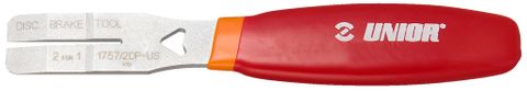 Unior 2 for 1 Disc Brake tool, Spreader & Rotor truer, 627087  Professional Bicycle Tool, quality guaranteed