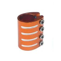 "Special Pricing"    Quad  clamp w/4 bolts 31.8 orange