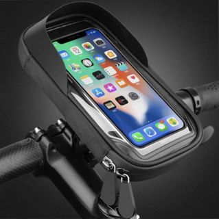 A NEW ITEM - SAHOO ,  Universal Smart Phone Holder, Quick release handle bar mount, ziplock closure, 100% waterproof, 7" screen size