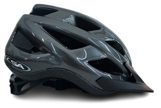 NEW ITEM  -  HELMET Chaser, Medium/Large (58-62cm)  Glossy GREY, Australian Standards Approved