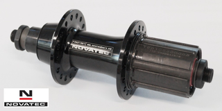 Hub, NOVATEC 8-11 Speed Cassette Q/R Black Alloy 32H (135mm OLD)