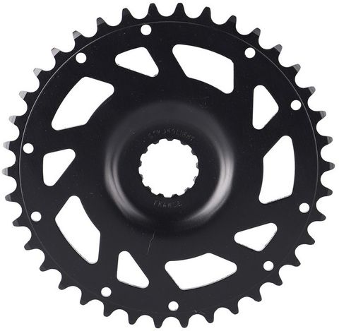 E-BIKE Chainring, COMP. BOSCH - Direct Mount 3rd GENERATION, 5083, BLACK, 38T (3mm Offset), a Quality STRONGLIGHT product, - 262583 - (Includes 1.5mm Spacer washer)