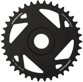 A NEW ITEM - E-BIKE Chainring, COMP. BOSCH - Direct Mount 4th GENERATION - 7075-T6, BLACK, 38T, Narrow Wide - a Quality STRONGLIGHT product, - 262627