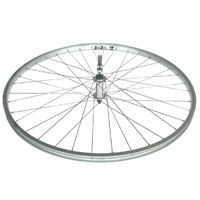 WHEEL  29er/700c  Alex X202 S/W Alloy Rim, Q/R Alloy Joytech Hub , Mach 1 Spokes, FRONT.  ALL SILVER   (Matching Rear 95157)