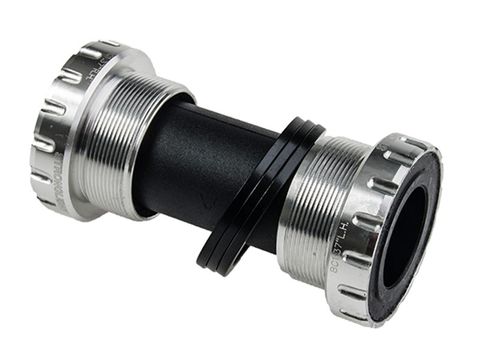 BOTTOM BRACKET, SHIMANO, REPLACEMENT BB - SHIMANO ROAD, ALLOY, BLACK, Std Bearings, a Quality STRONGLIGHT product - 350122