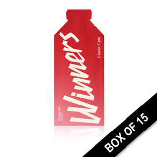 A NEW ITEM - Winners Energy Gel, Classic Cola (Check how it is packaged before web enabling) (Contains Caffeine)