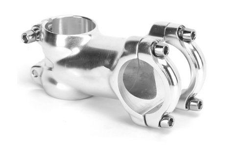 `A NEW ITEM - Ahead Stem - 70mm Ext, 7 Degree, 28.6mm Dia., 31.8mm BB, Polished Silver