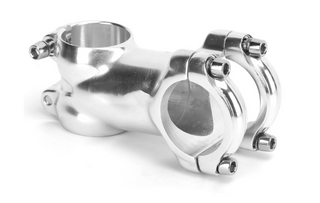 `A NEW ITEM - Ahead Stem - 70mm Ext, 7 Degree, 28.6mm Dia., 31.8mm BB, Polished Silver