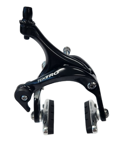 `A NEW ITEM - BRAKE -  Caliper Road Brake, 39-51mm Reach, Dual Pivot, Alloy, Q/R, Recessed, BLACK (Front Only) Quality TEKTRO product