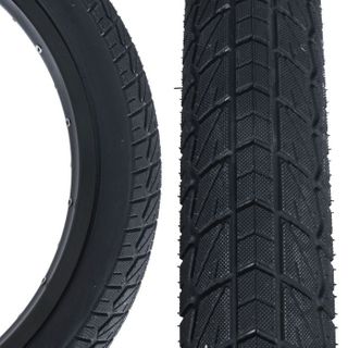 A NEW ITEM - TYRE  20 x 2.4, Theory, BMX Freestyle Tyre, Extra Wide,  BLACK (58-406)