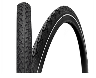 A NEW ITEM - TYRE  700 x 35C BLACK Duro Cordoba, Commuter tread, Reflective strip (35-622)