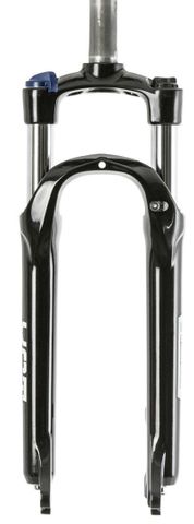 SUSPENSION FORK  24, Threadless,  XCT-JR HLO. COIL Spring. PreLoad Adj, 1 1/8. 9mm Drop Outs.Disc ONLY. 80mm Travel