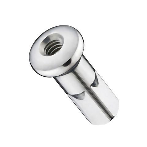 Pillar Internal Nipples, Mod 5R, Brass, 14G - FG 2.3/2.0 Thread, 0.95g, 10.5mm Length, Sold as 1 Gross (144pcs), Silver (Suits Nipple tool U1276)