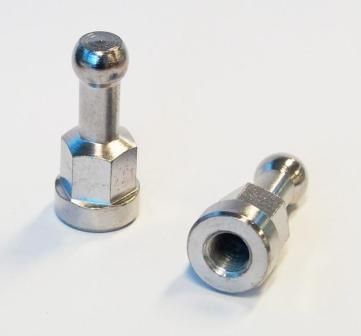 Axle Nuts (10 x 1 fits ISO & Japanese Solid Axles) to suit Single wheel Cargo Trailer ( 2pcs)