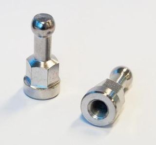Axle Nuts (10 x 1 fits ISO & Japanese Solid Axles) to suit Single wheel Cargo Trailer ( 2pcs)