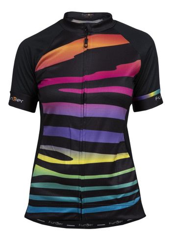 Jersey, WOMENS,  FUNKIER , Baiano ,Rainbow/ Black, Medium