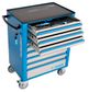 Unior Professional Mechanic Tool Carriage - 625950 - 8 Drawers - Containing a curated selection of the most used tools, 154 pieces - Dimensions 800 x 440 x 923mm