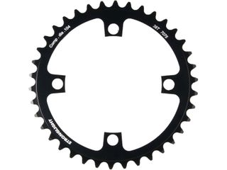CHAINRING - E-BIKE "STRONGLIGHT", 38T, 7075 CNC Black - 104mm BCD, 4 Hole. BOSCH Compatible 1st & 3rd Gen. (NOT narrow wide)