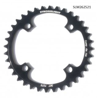 CHAINRING - MTB "STRONGLIGHT", 36T, 7075 SINGLE RING - 104mm BCD for 4H 9 Speed BK