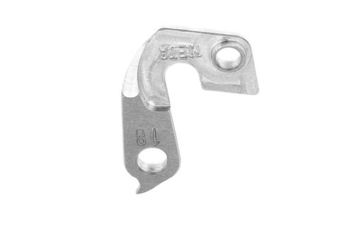 META CNC DERAILLEUR HANGER  - Model 18, Material 6061 T651 Aviation Aluminium, CNC Machined, Silver, SPECIALIZED, etc