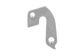 META CNC DERAILLEUR HANGER  - Model 18, Material 6061 T651 Aviation Aluminium, CNC Machined, Silver, SPECIALIZED, etc (PILO D17)