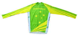 Jersey, TOURIST, SUMMER LONG SLEEVE, full zip, Australia design,  MEDIUM