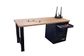 Professional Mechanical Workbench with tool chest with eight drawers, 2050mm wooden top. Most of the 160 tools are in four drawers in high quality cut-out foam trays 628678
