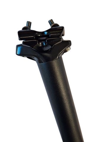 SEATPOST 30.9 x 400mm, Micro-Adjust, Alloy BLACK - DUAL BOLT