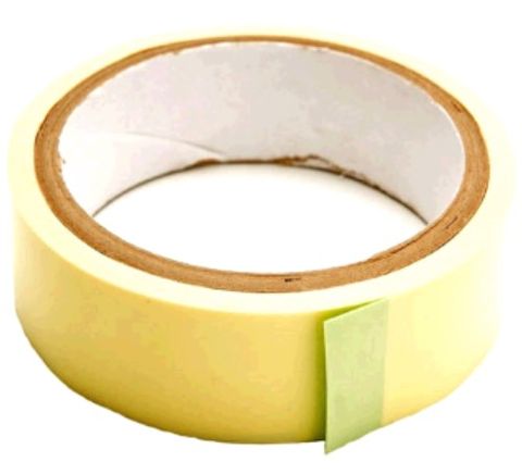 Rim Tape for TUBELESS Rims,   Width 21mm x 0.12mm x Length 10Metres, Yellow, Universal