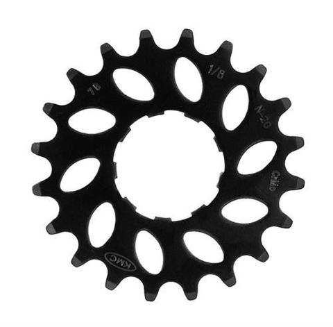 Drive Sprocket (Front) Bosch Gen2, ,Cr-Mo,   1/2 x 1/8" x 20T, black, for E-Bike. Quality KMC product - Direct Mount