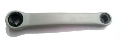CRANK ARM  LH 170mm, Diamond Taper, Plastic Coated, Steel GREY