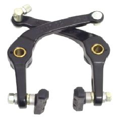 BRAKE - FRONT U Brake, Alloy, BLACK (Front Only)