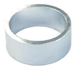 SPACER  Alloy, 1 1/8 silver 15mm