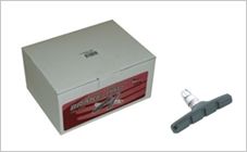 BRAKE SHOES  V Brake Shoes, 70mm, BLACK (25 Pairs Per Box)