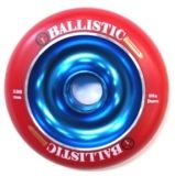 "Special Pricing"    S/wheel "Ballastic"  Red tyre on Blue metal core" 100mm, 88A