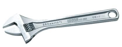 Unior Adjustable Wrench, drop forged, hardened and tempered, polished Head with scale 303.5mm 601018 Professional Bicycle tool, quality guaranteed