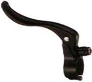 BRAKE LEVER - Tektro Inline Brake Lever, 26mm Clamp, For Road & Cyclo X Bikes, Alloy, Hinged, BLACK, Boxed (Sold In Pairs) (RL-726)