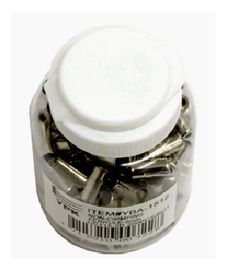 CABLE END - Inner Wire End Cap, 2mm Dia, SILVER (Bottle of 500)