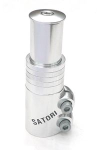 SATORI Heads-Up 4  adaptor SILVER for 1 1/8 steerer tube
