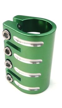 Scooter Clamp QUAD   31.8mm , 31.8 GREEN