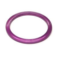 SPACER  Alloy, 1 1/8 Purple T2mm