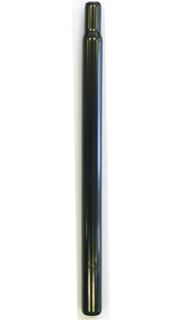 SEATPOST STRAIGHT 27.2MM X 400MM STEEL - BLACK